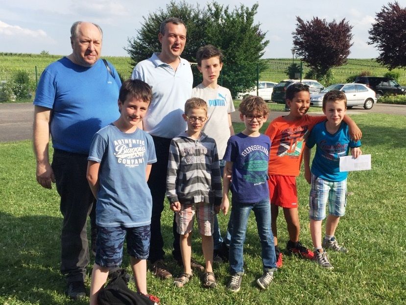 La dream team de Colmar Échecs, en déplacement à Bennwihr