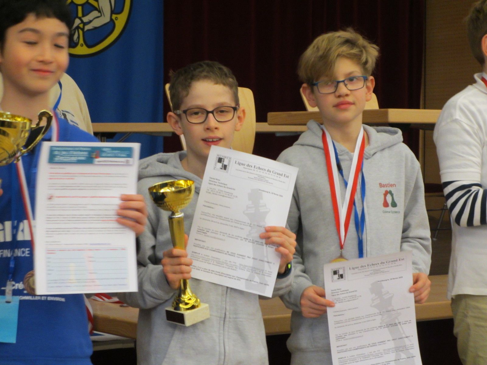 Championnat d'Alsace , 5 qualifiés...