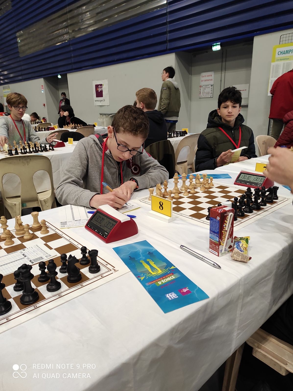 Championnat de France jeunes Agen 2022 , jour 5 .