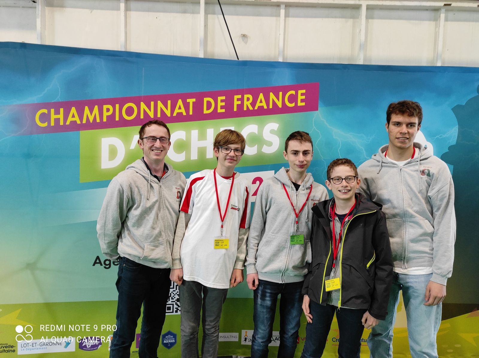 Championnat de France jeunes Agen 2022 , jour 7 .