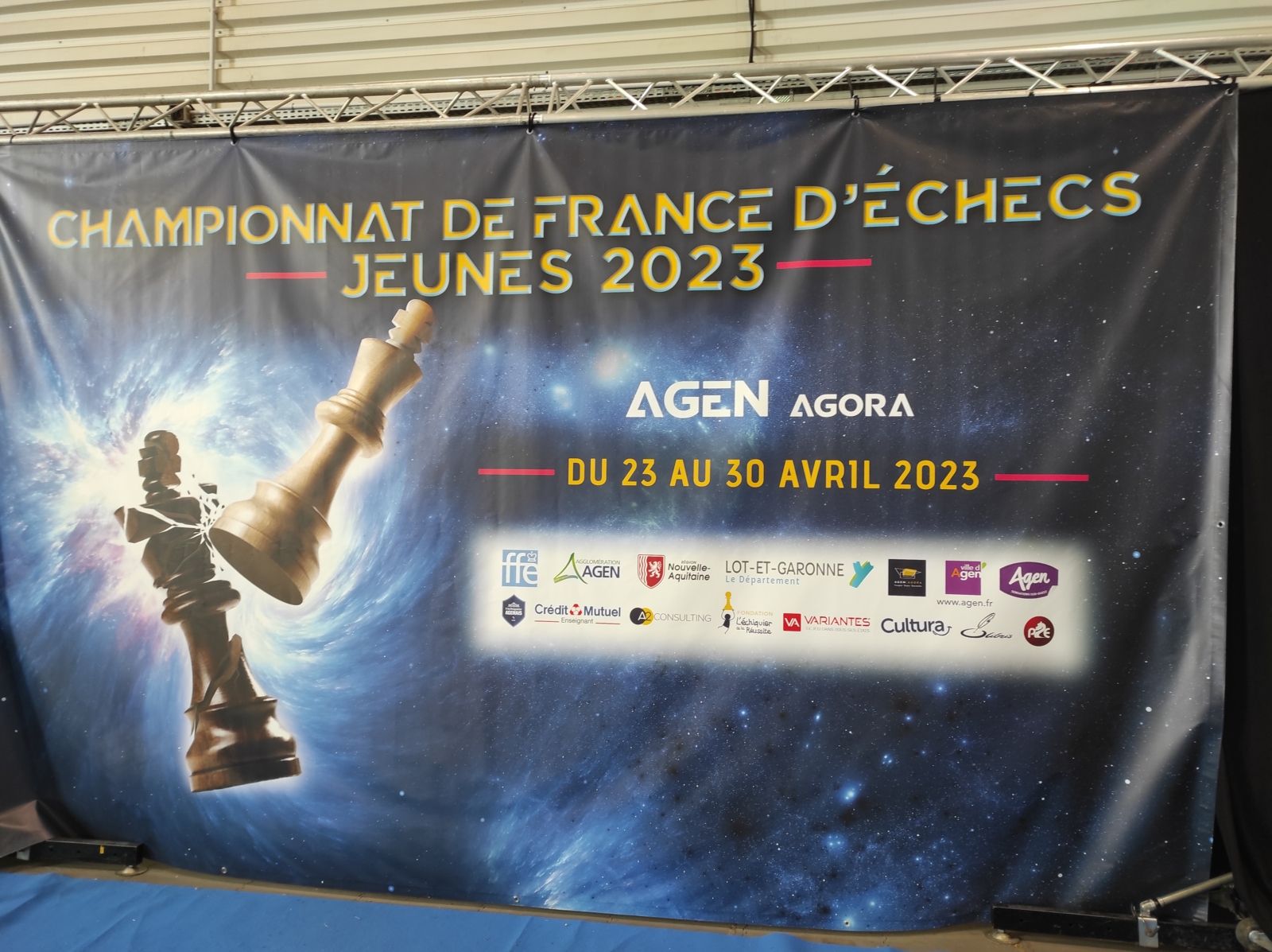 Championnat de France Jeunes Agen 2023 , jour 0.