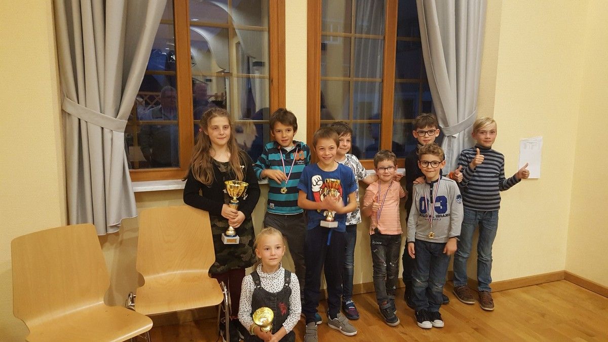 Championnats du Haut-Rhin Jeune   !!         Un palmarès prometteur pour COLMAR ECHECS.