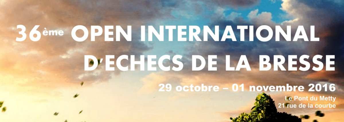 Du 29 octobre au 1er novembre, l'open de La Bresse