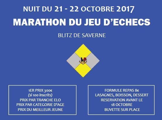 > Samedi 21 et dimanche 22 octobre, marathon de Saverne