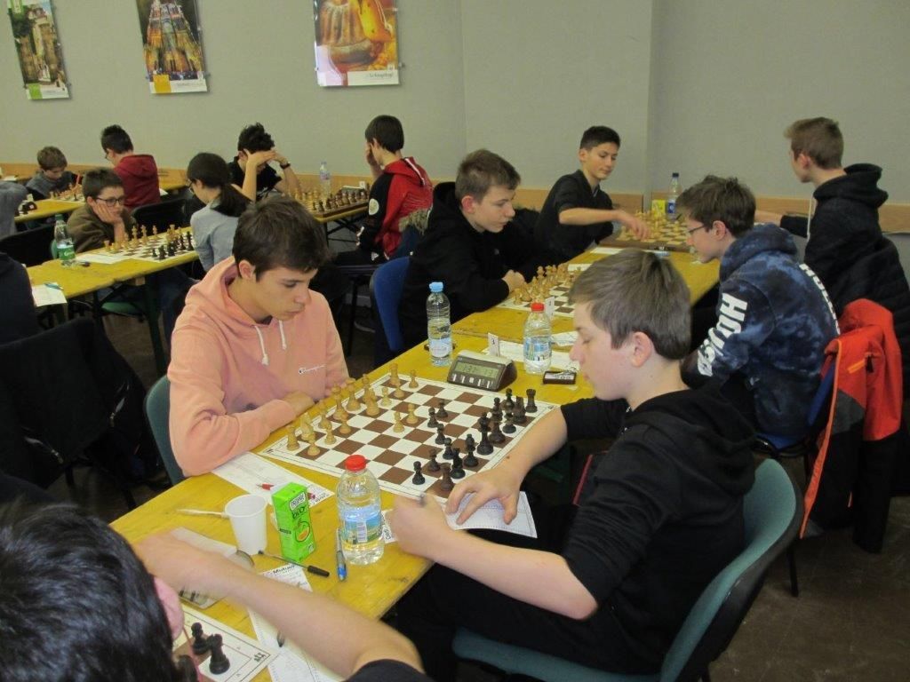 Les championnats d'Alsace Pupilles , Benjamins et Minimes.