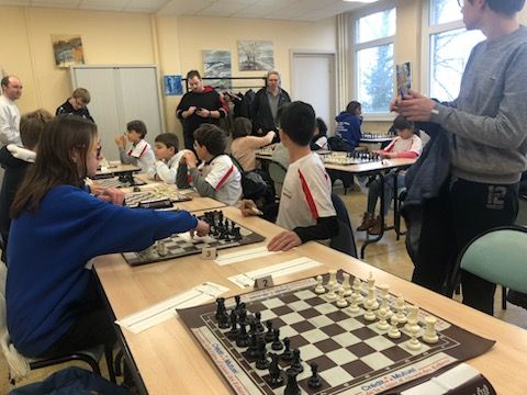 Les jeunes de Colmar Echecs à Altkirch