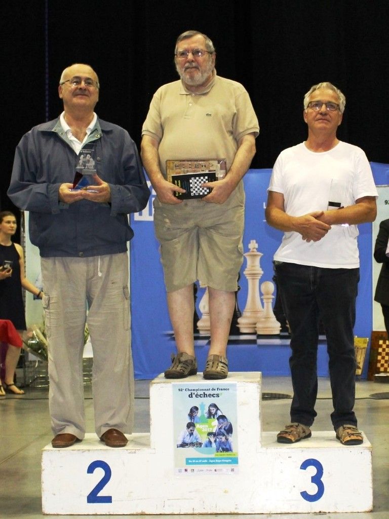 1er, Richard Goldenberg ; 2e, Daniel Grégory ; 3e, Michel Faber