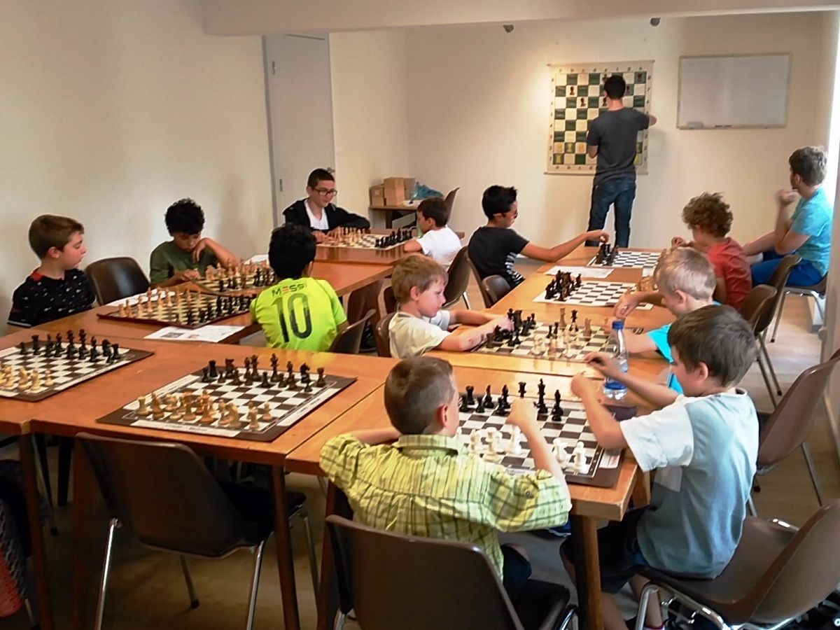 Stages d'été : les quatre stages d'initiation aux échecs ont accueilli cinquante-sept jeunes