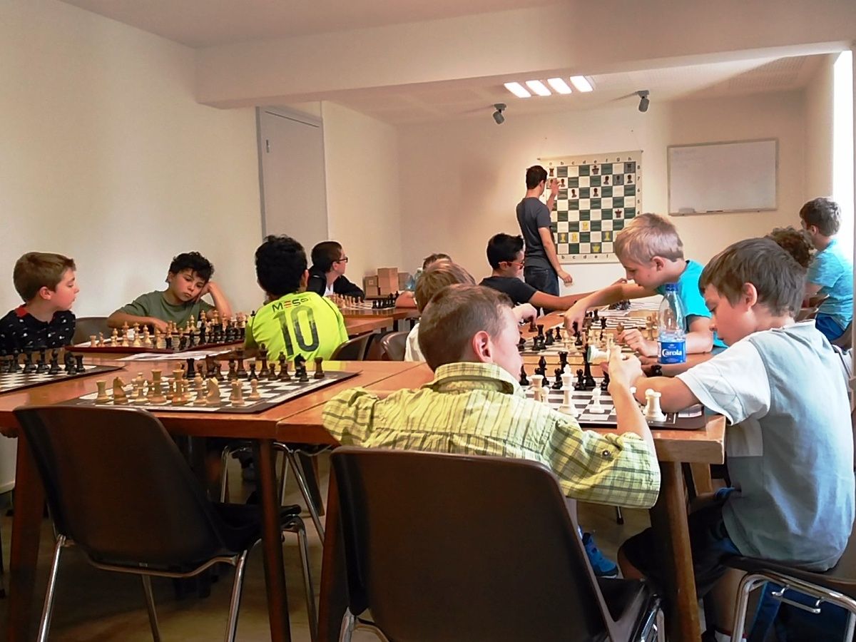 Stages d'été : les quatre stages d'initiation aux échecs ont accueilli cinquante-sept jeunes