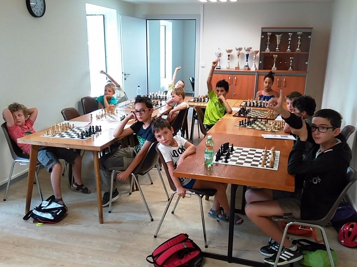 Stages d'été : les quatre stages d'initiation aux échecs ont accueilli cinquante-sept jeunes